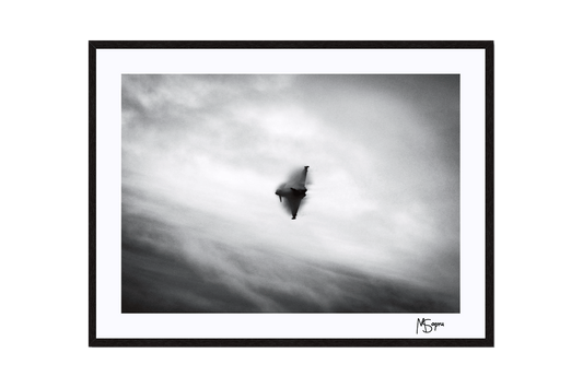 Close-Up of RAF Eurofighter Typhoon Signed Print – High-Quality Detail