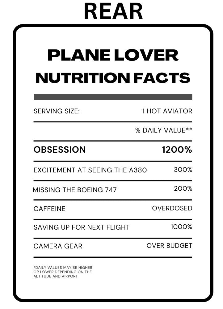 High-Quality Printed Aviation Bottle – Great Gift for Pilots & Aviation Enthusiasts