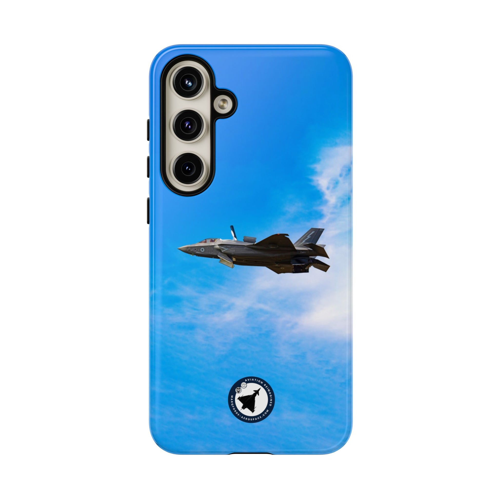 RAF F-35B Lightning hovering at RIAT aviation photo Samsung Galaxy tough phone case – view 2