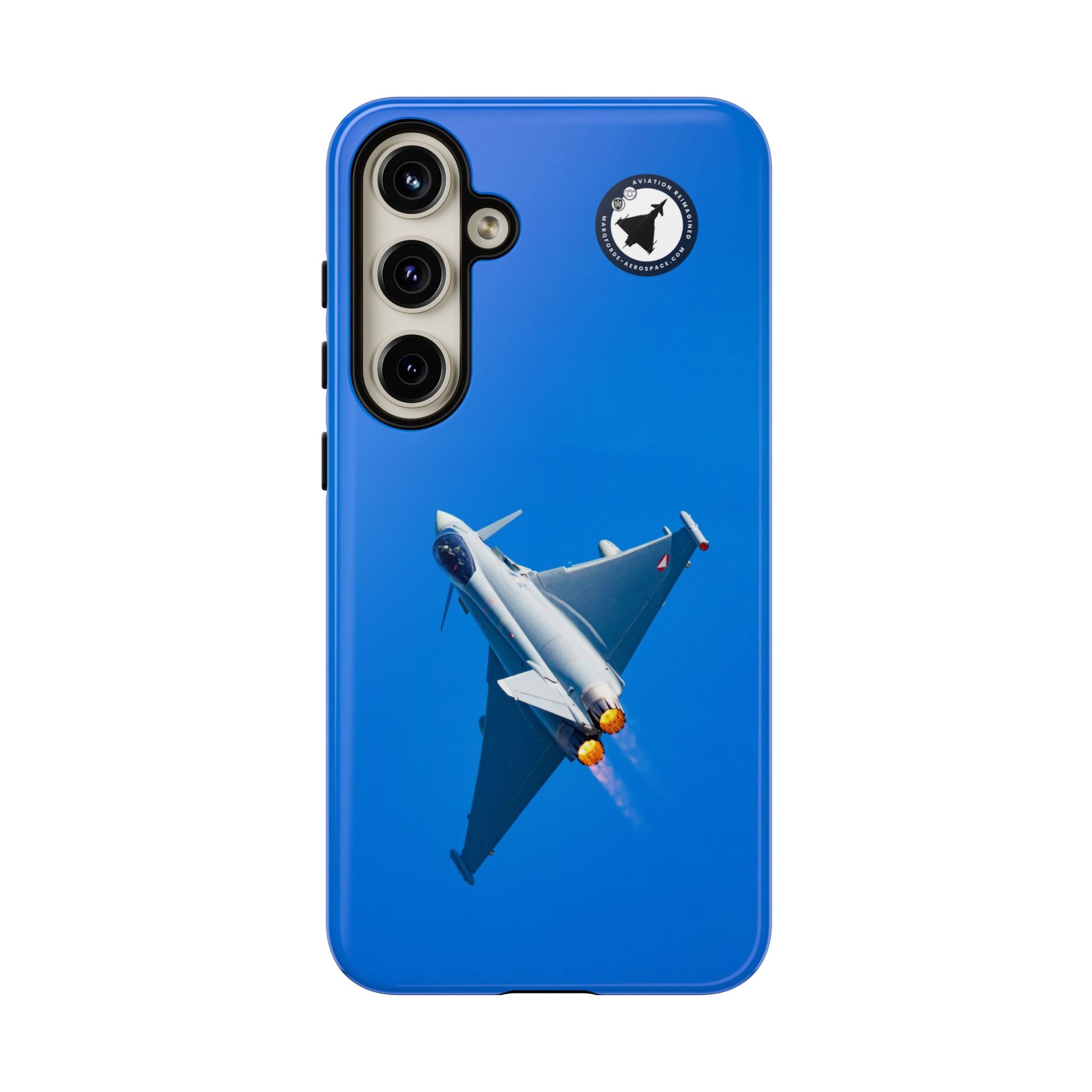 Austrian Air Force Eurofighter Typhoon QRA scramble aviation photo Samsung Galaxy tough phone case
