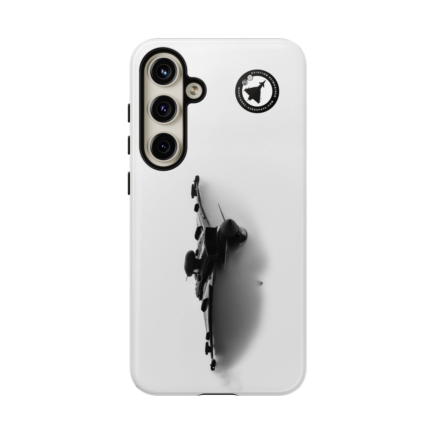 RAF Typhoon Display Team Blackjack jet at RIAT aviation photo Samsung Galaxy tough phone case