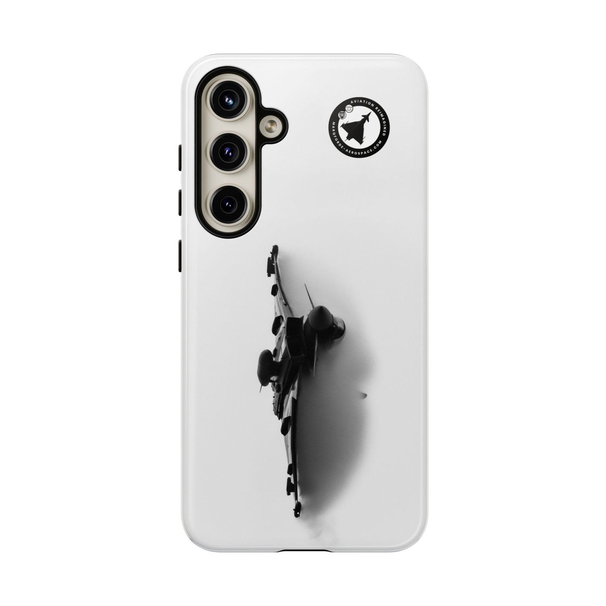 RAF Typhoon Display Team Blackjack jet at RIAT aviation photo Samsung Galaxy tough phone case