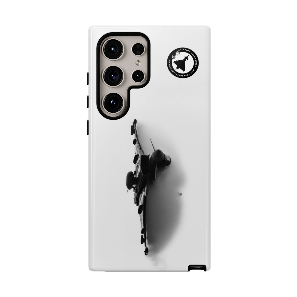 RAF Typhoon Display Team Blackjack jet at RIAT aviation photo Samsung Galaxy tough phone case – view 2