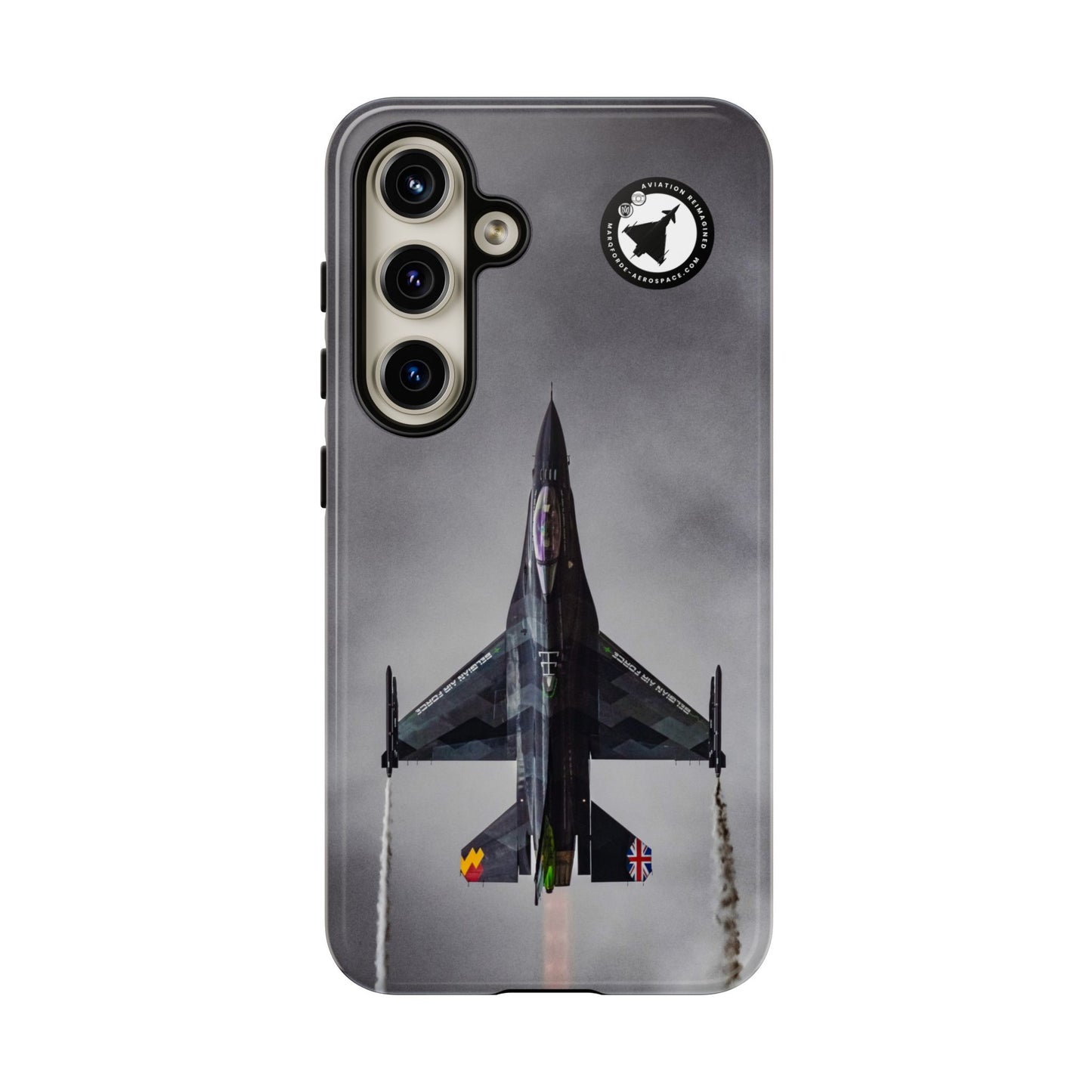 Belgian Air Force F-16 Dream Viper at RIAT aviation photo Samsung Galaxy tough phone case – view 3