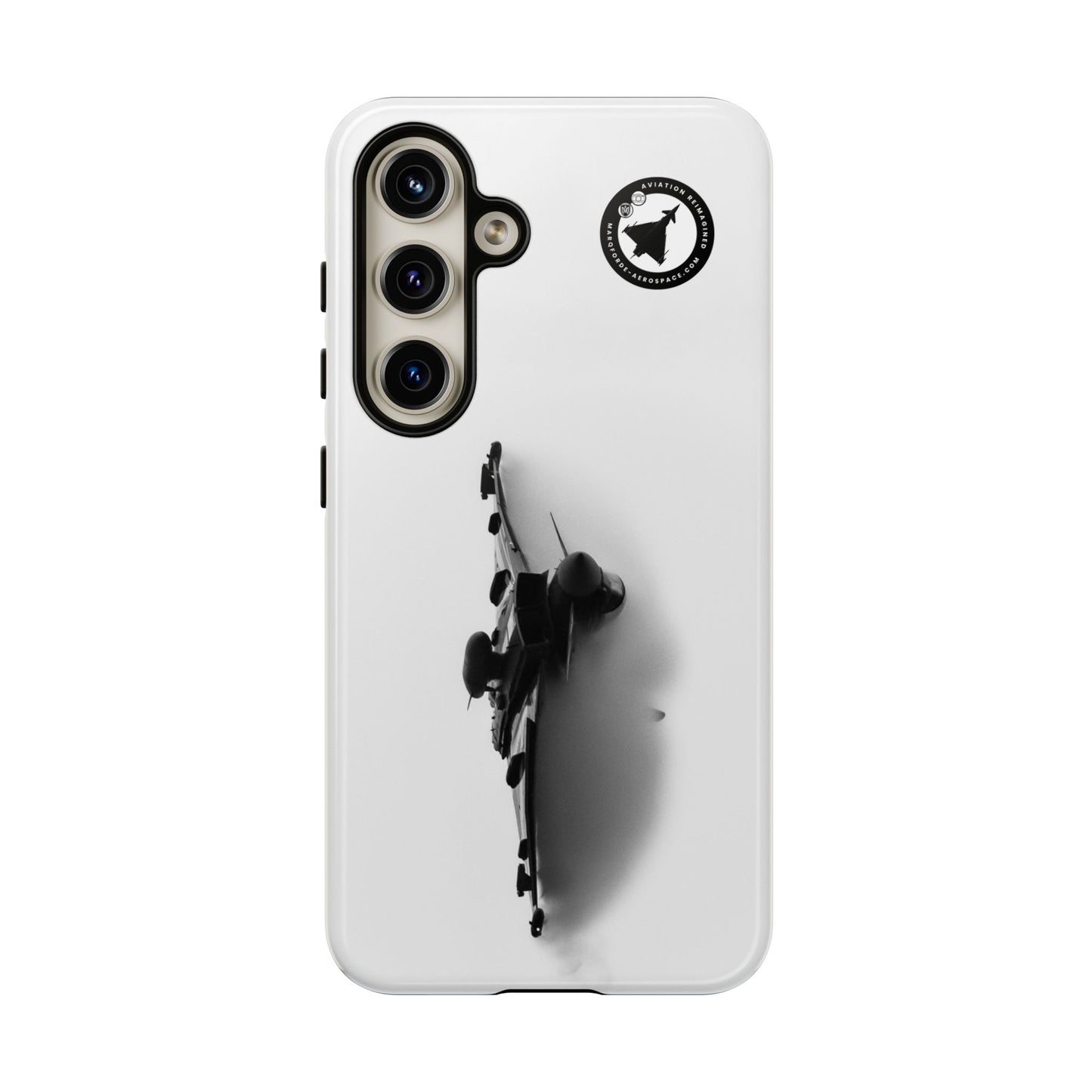 RAF Typhoon Display Team Blackjack jet at RIAT aviation photo Samsung Galaxy tough phone case – view 3