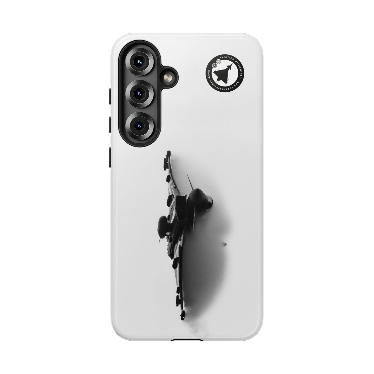 RAF Typhoon Display Team Blackjack jet at RIAT aviation photo Samsung Galaxy tough phone case – view 4