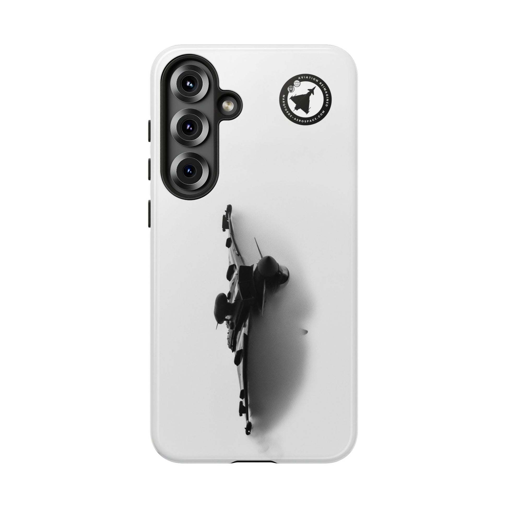 RAF Typhoon Display Team Blackjack jet at RIAT aviation photo Samsung Galaxy tough phone case – view 4
