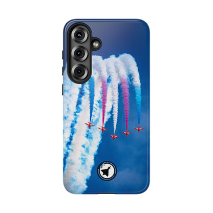 Red Arrows Apollo formation loop aviation photo Samsung Galaxy tough phone case – view 4