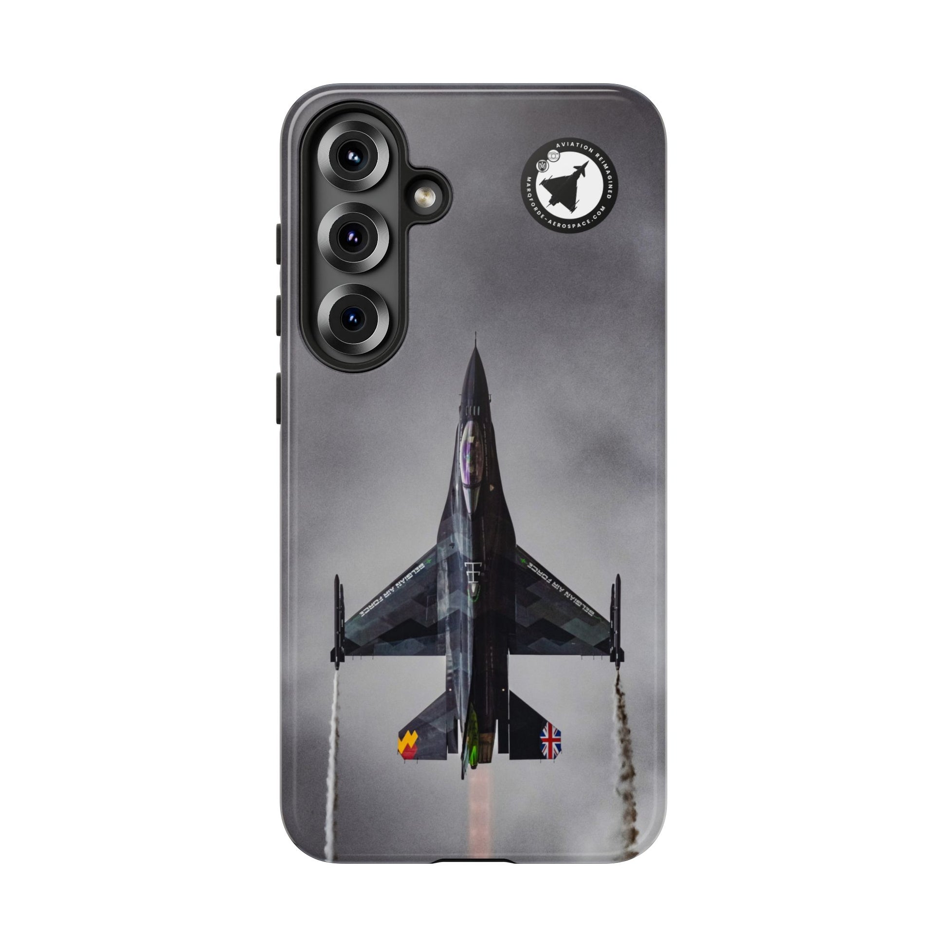Belgian Air Force F-16 Dream Viper at RIAT aviation photo Samsung Galaxy tough phone case – view 4
