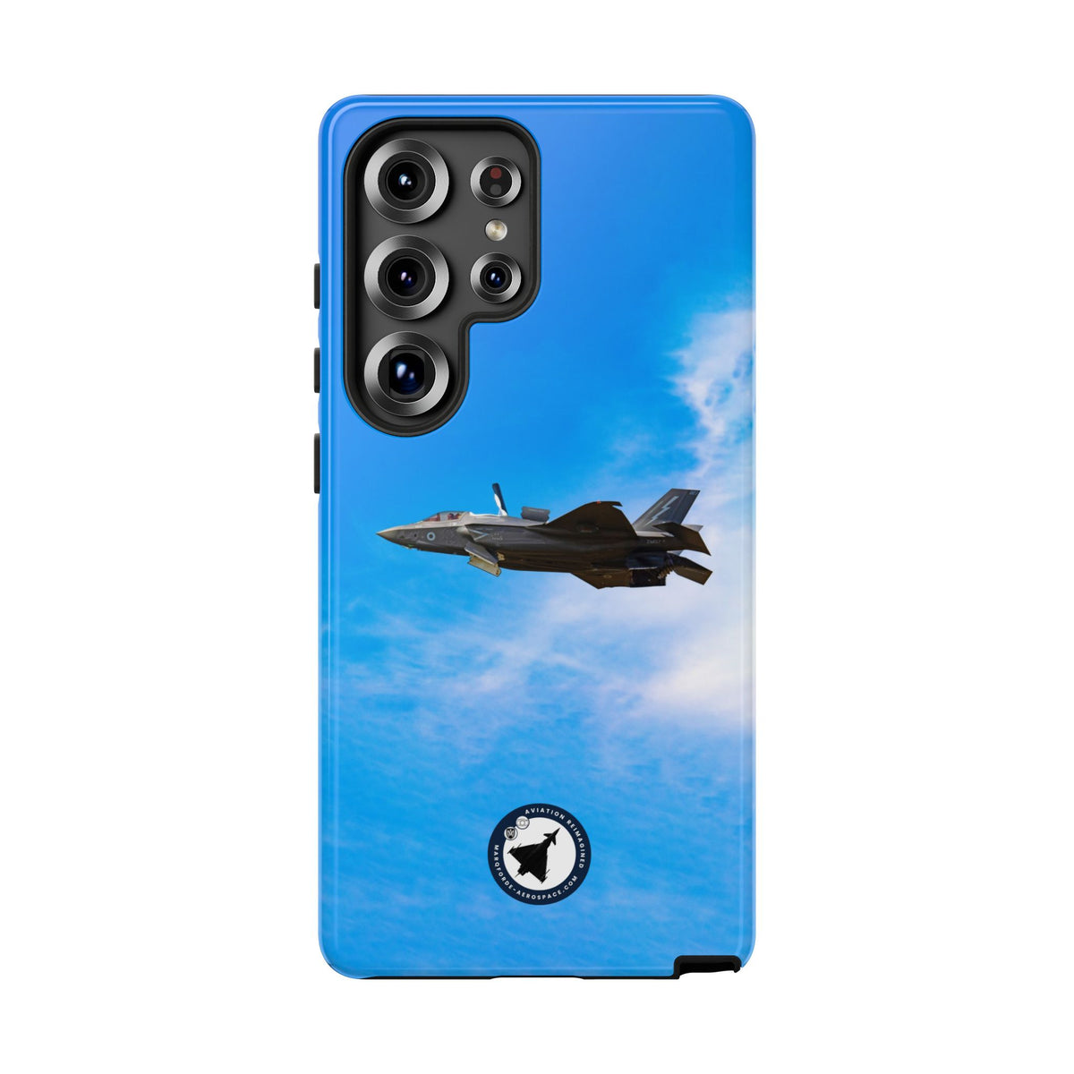 RAF F-35B Lightning hovering at RIAT aviation photo Samsung Galaxy tough phone case – view 6