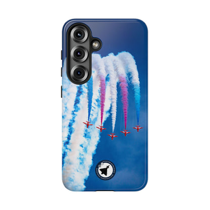Red Arrows Apollo formation loop aviation photo Samsung Galaxy tough phone case – view 6