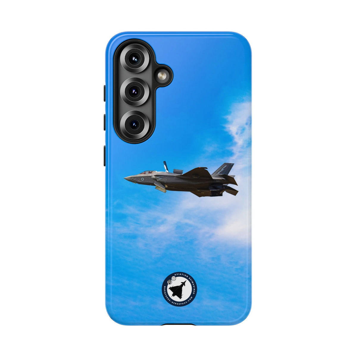 RAF F-35B Lightning hovering at RIAT aviation photo Samsung Galaxy tough phone case – view 7