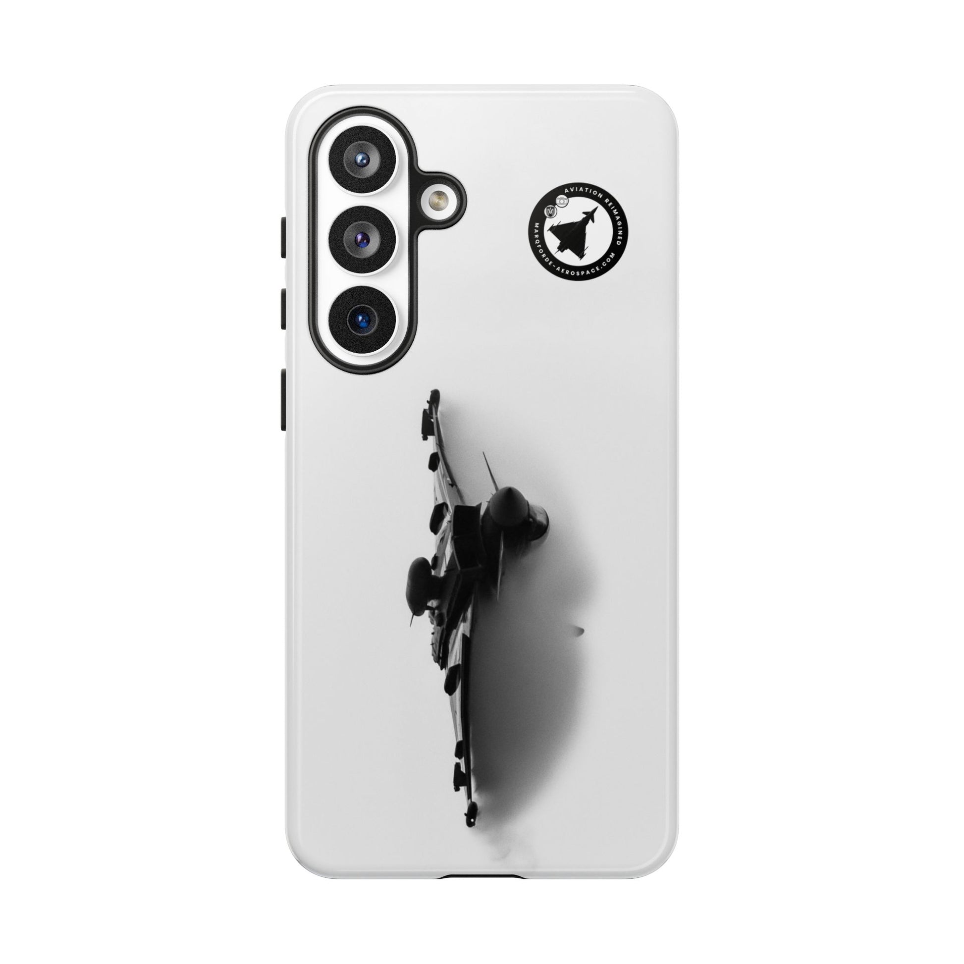 RAF Typhoon Display Team Blackjack jet at RIAT aviation photo Samsung Galaxy tough phone case – view 7