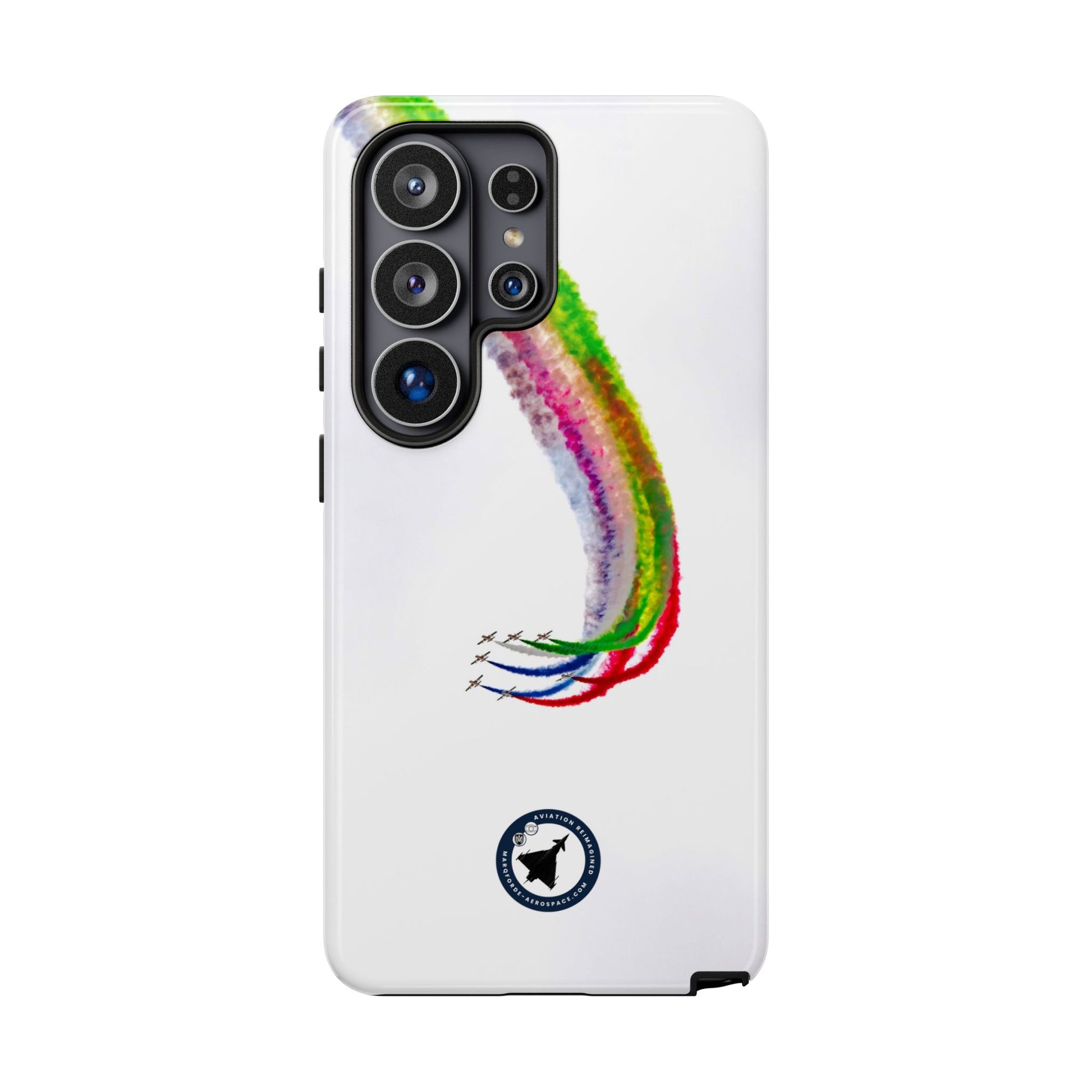 Al Fursan UAE aerobatic team formation descent aviation photo Samsung Galaxy tough phone case – view 9