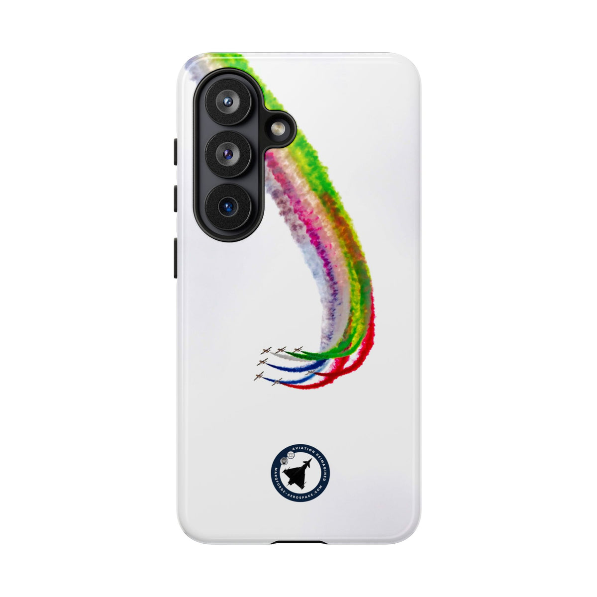 Al Fursan UAE aerobatic team formation descent aviation photo Samsung Galaxy tough phone case
