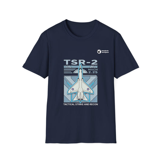 Tactical Tribute aviation graphic on a navy unisex t-shirt