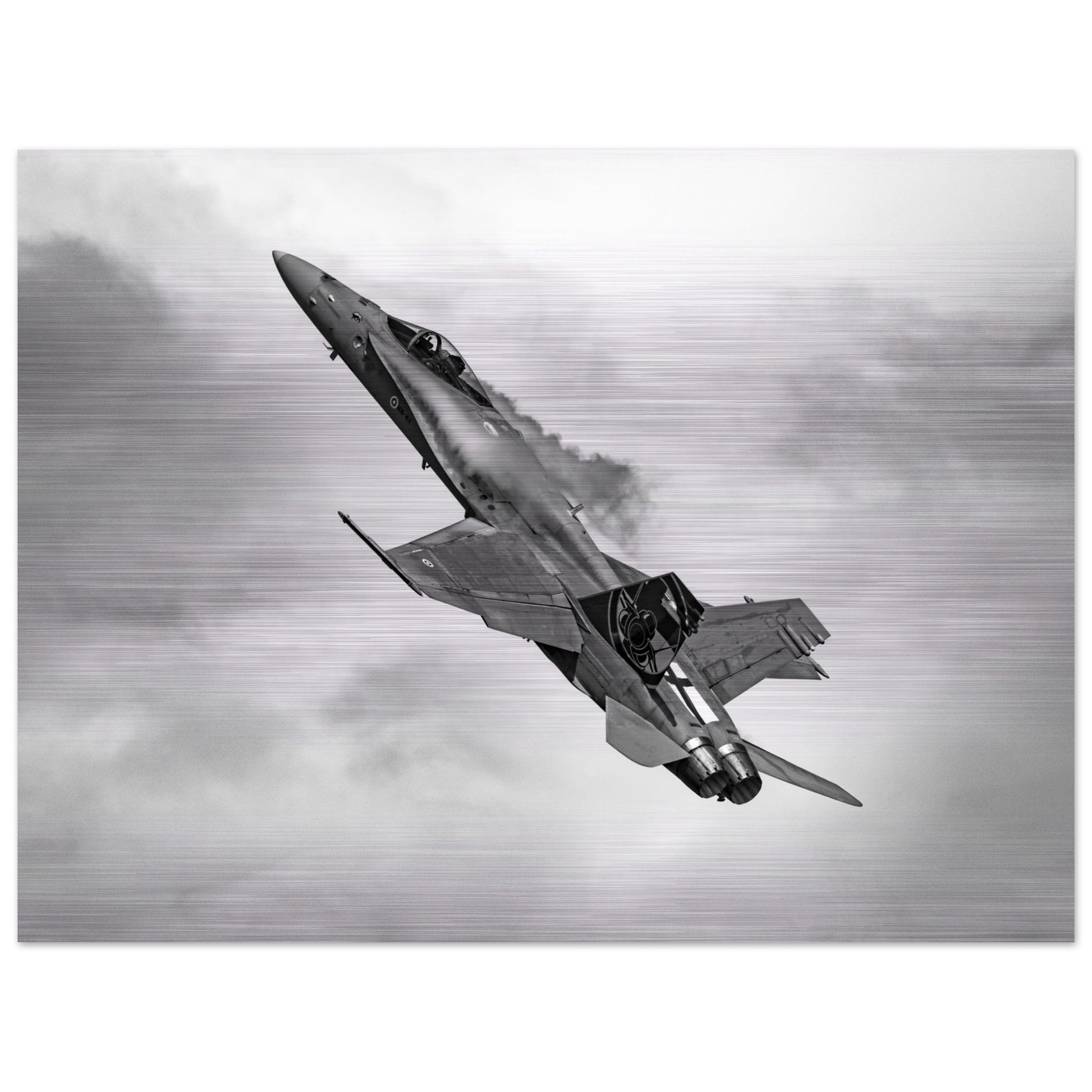 Aviation Enthusiast Wall Decor – Finnish Air Force Hornet Display