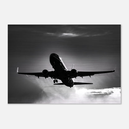 Jet2 Boeing 737 Taking Off in Fog – High-Definition Aircraft Art Print