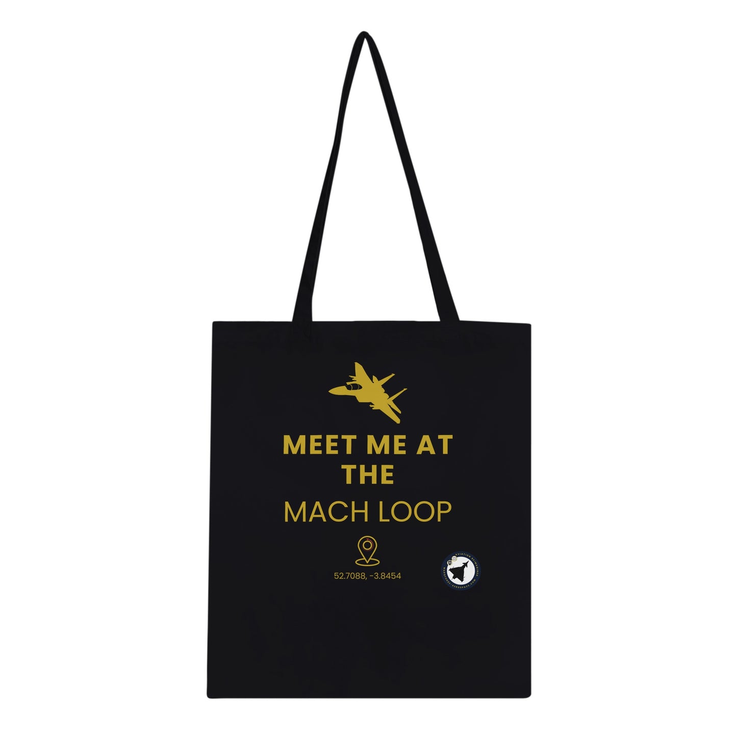 Meet Me at The Mach Loop Tote Bag – Dark Colours Edition