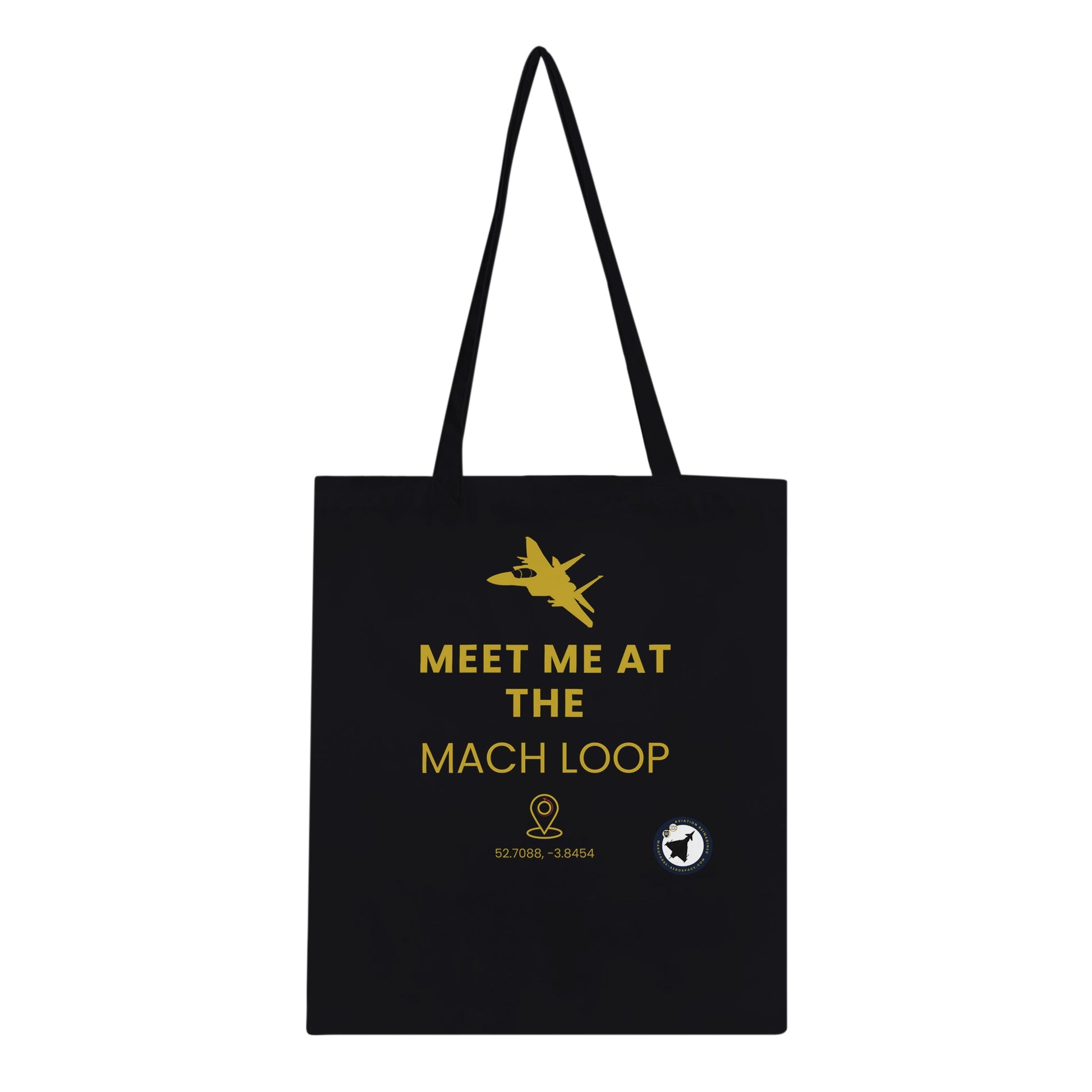 Meet Me at The Mach Loop Tote Bag – Dark Colours Edition