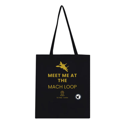 Meet Me at The Mach Loop Tote Bag – Dark Colours Edition