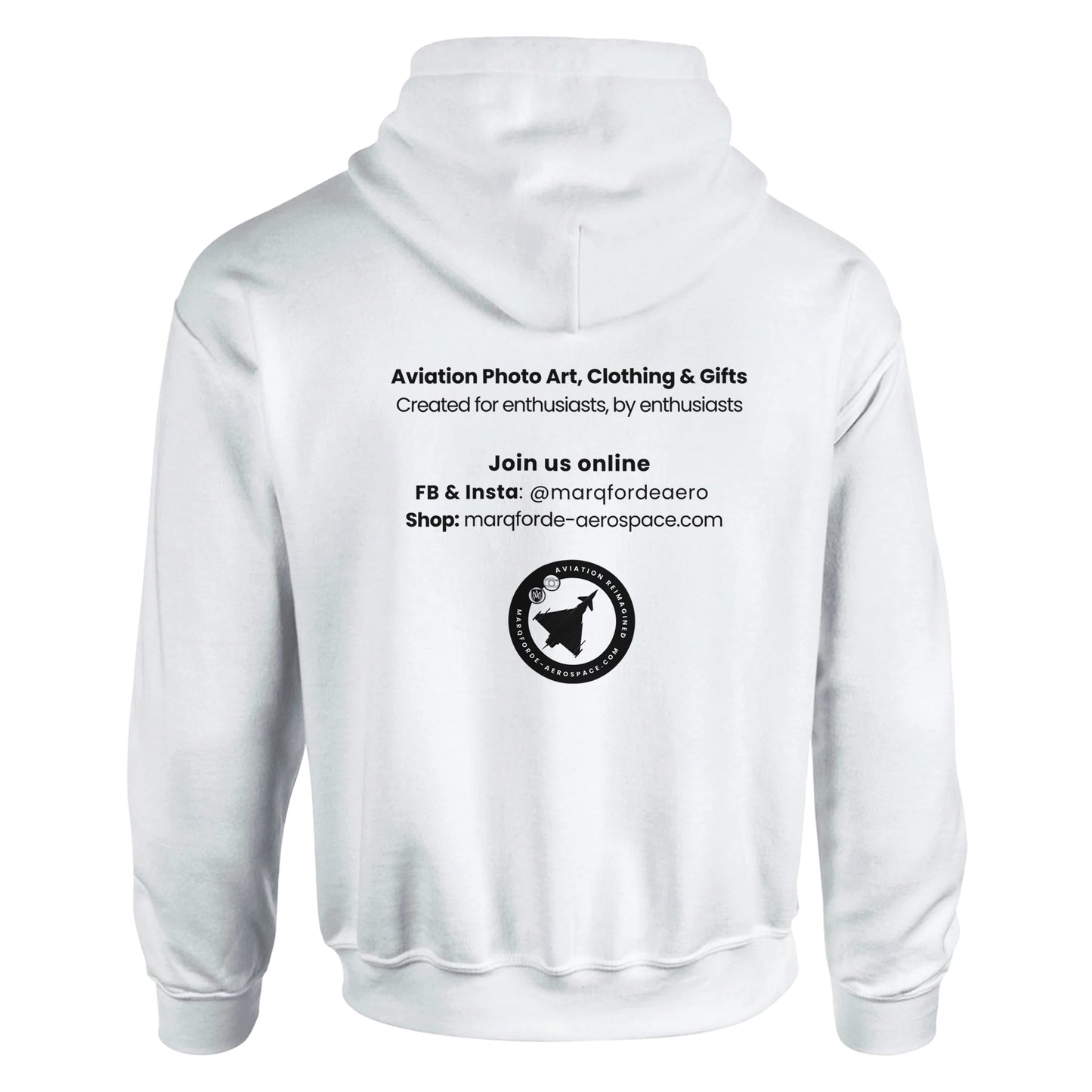 Official Marqforde Aerospace Hoodie – Perfect Gift for Aviation Fans