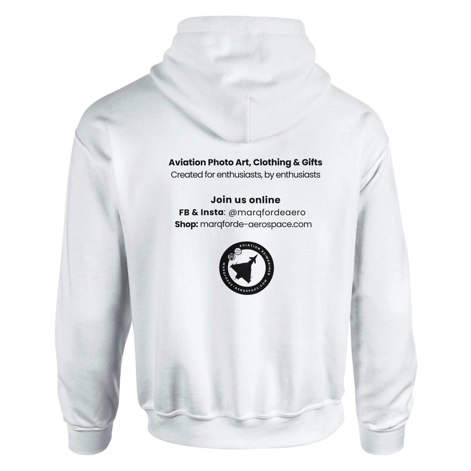 Official Marqforde Aerospace Hoodie – Perfect Gift for Aviation Fans