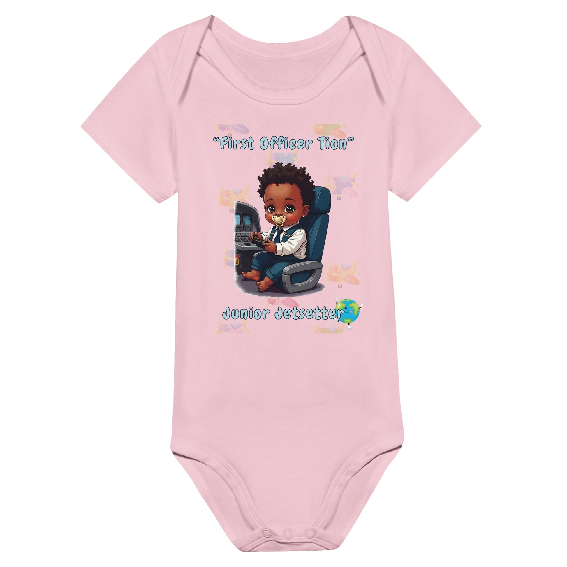 Toddler Jetsetter Outfit – Soft & Comfortable Aviation Bodysuit