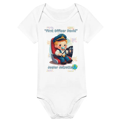 Aviation Baby Bodysuit – Perfect Gift for Newborn Boys