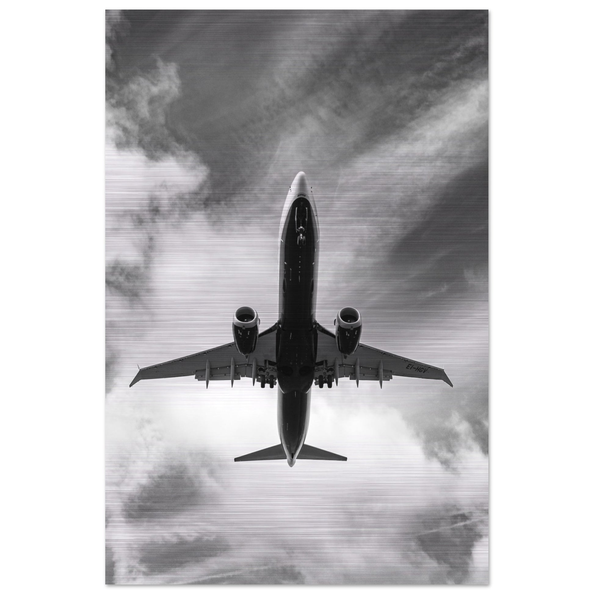 Aviation Wall Art – Ryanair Boeing 737 MAX Departure Scene