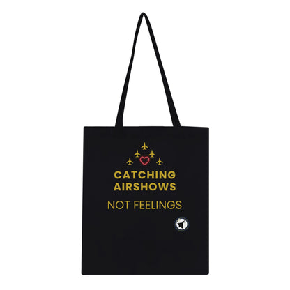 Premium Quality Tote Bag for Aviation Enthusiasts – Dark Version