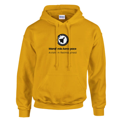 Marqforde Aerospace Logo Hoodie – Perfect for Aviation Enthusiasts