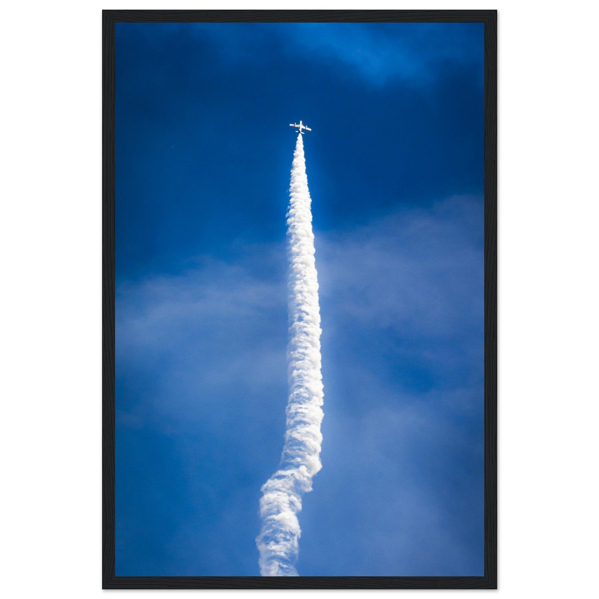 Frecce Tricolori Aerobatic Team Fine Art Print – Stunning Solo Ascent Display