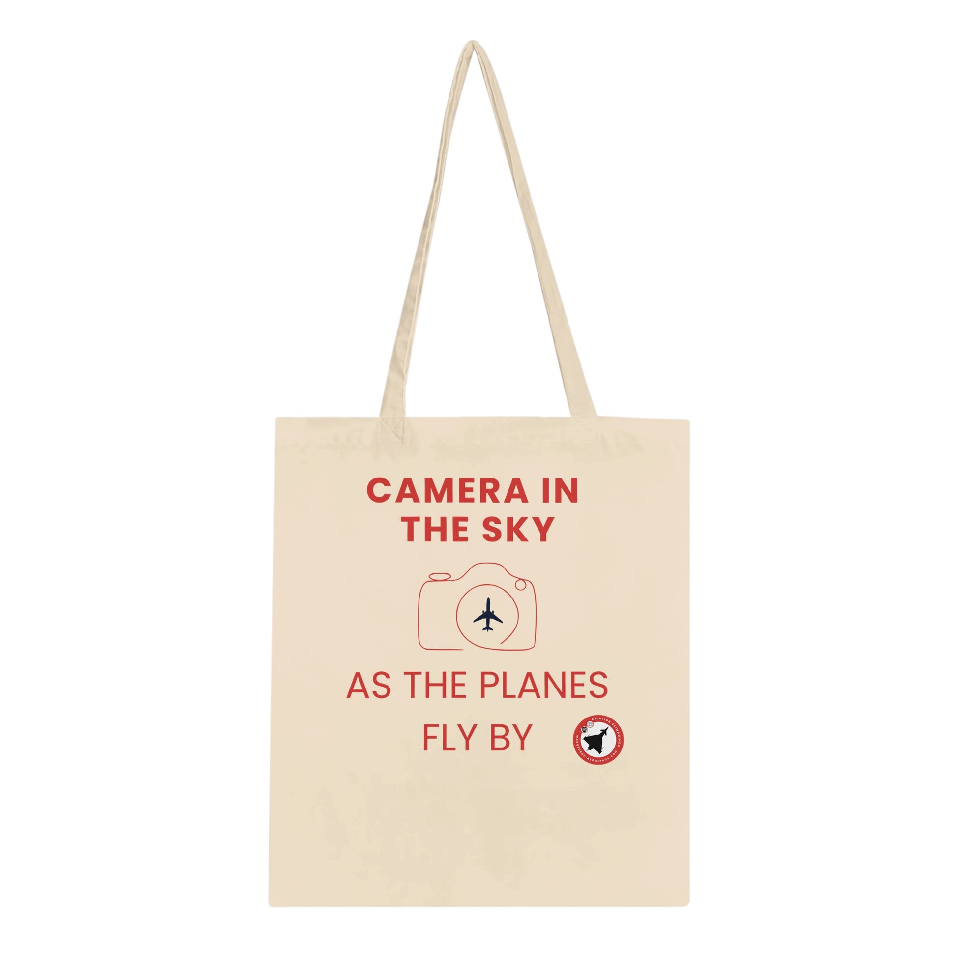 Camera In The Sky Tote Bag – Spacious & Practical for Everyday Use