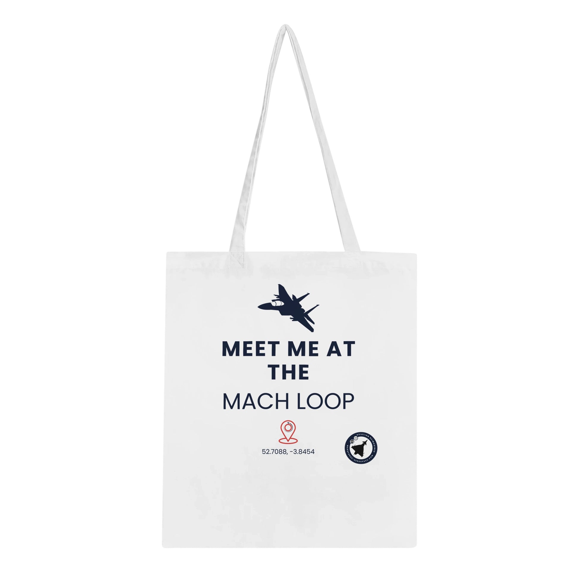 Meet Me at The Mach Loop Tote Bag – Spacious & Practical for Everyday Use