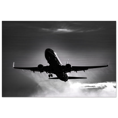 Aviation Enthusiast Wall Decor – Jet2 Boeing 737 in Foggy Departure