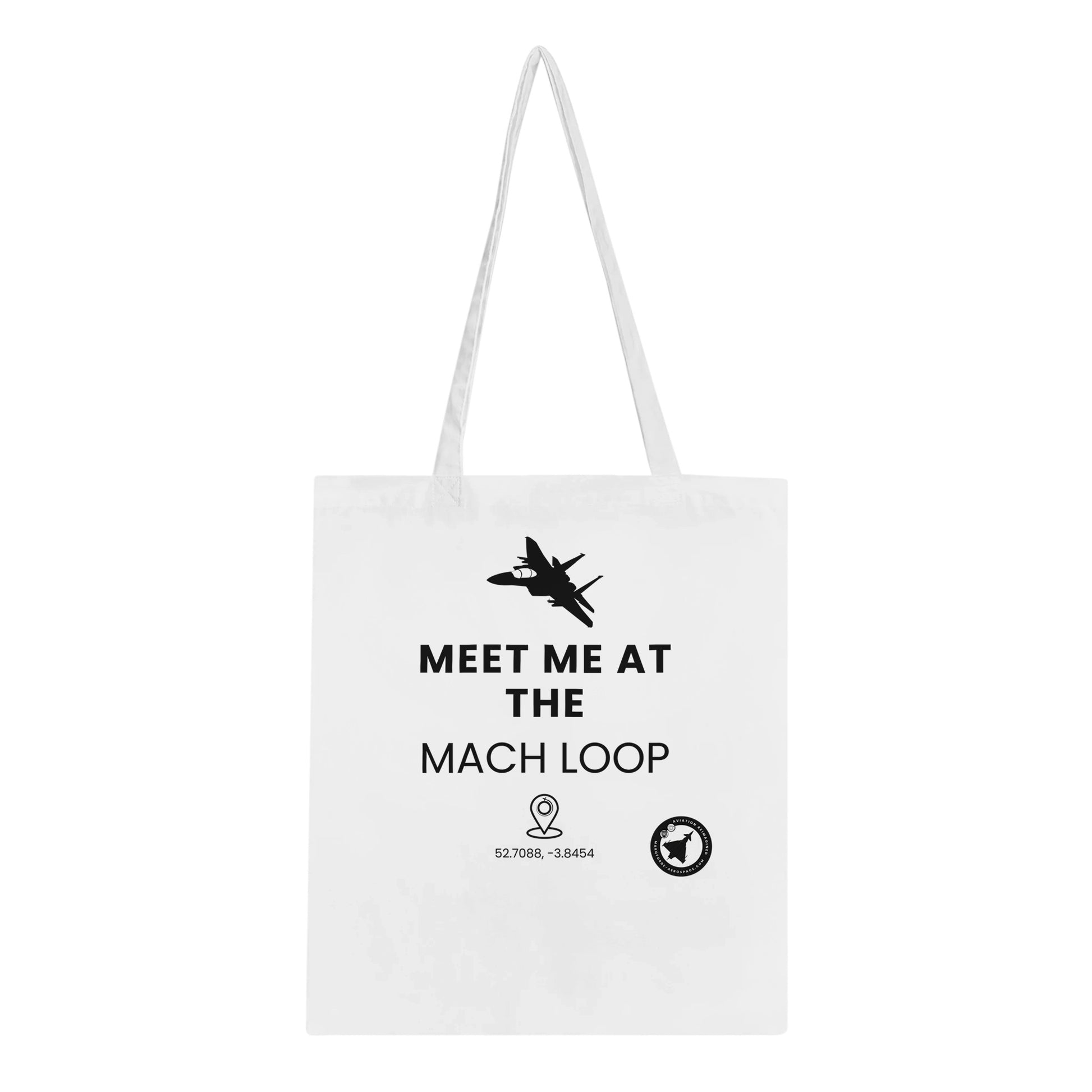 Meet Me at The Mach Loop Tote Bag – Dark Colours Edition