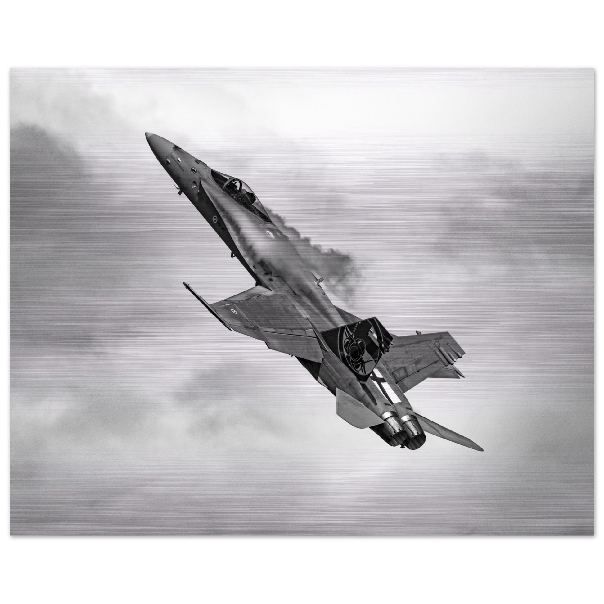 Aviation Wall Art – Finnish Air Force F/A-18 Hornet in Action