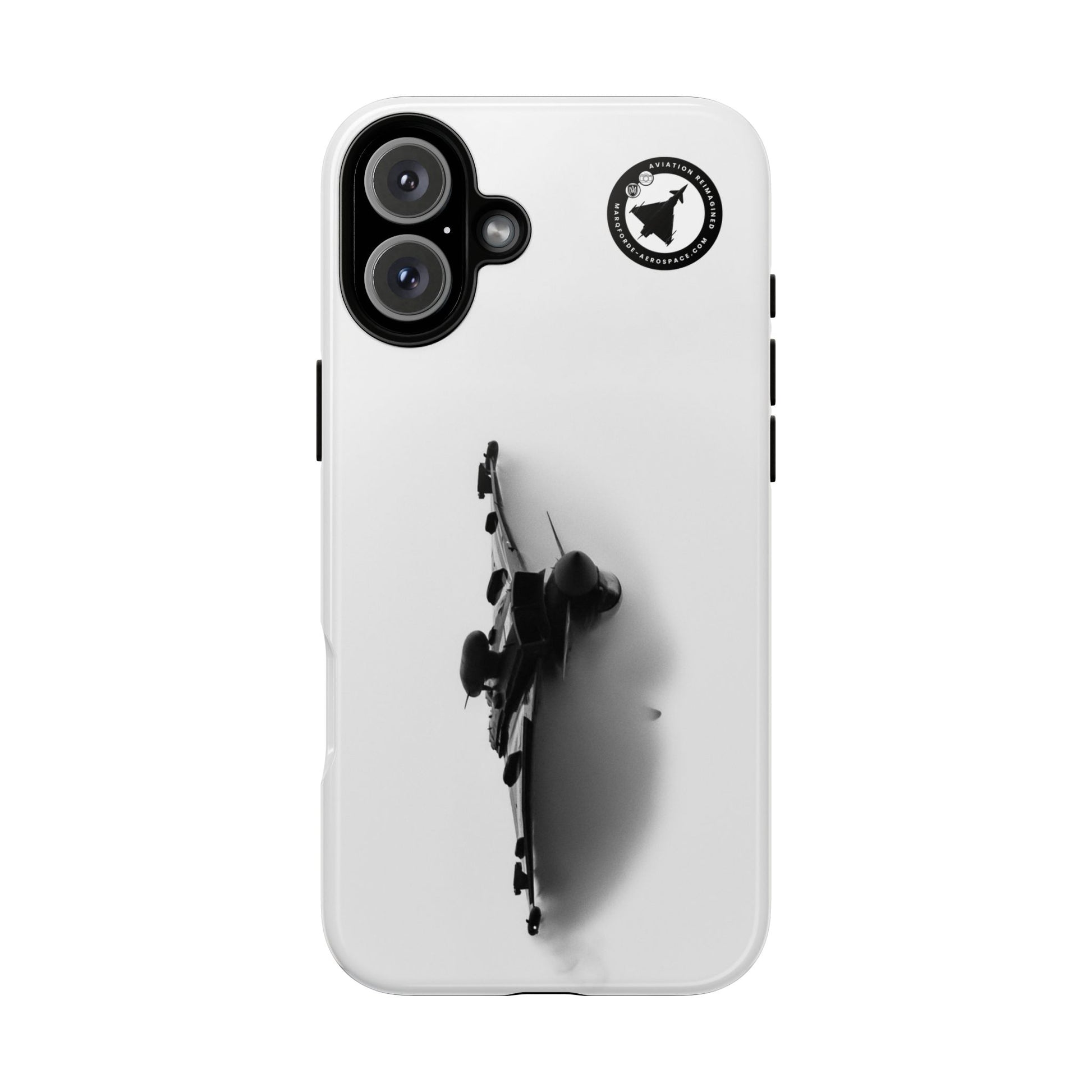 RAF Typhoon Display Team Blackjack jet at RIAT aviation photo iPhone tough phone case – view 2