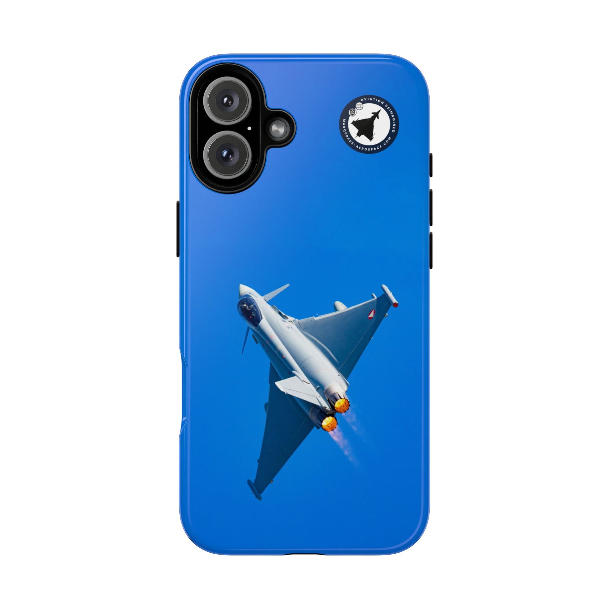 Austrian Air Force Eurofighter Typhoon QRA scramble aviation photo iPhone tough phone case – view 2