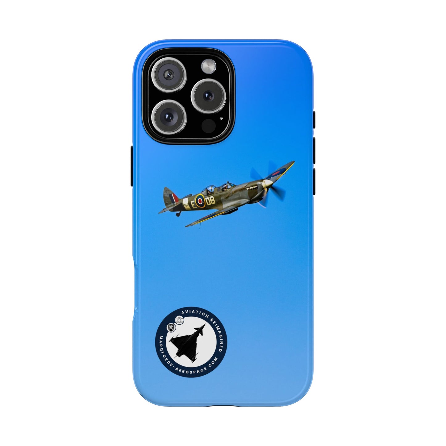 Aero Legends Spitfire DB-E NH341 aviation photo iPhone tough phone case – view 7