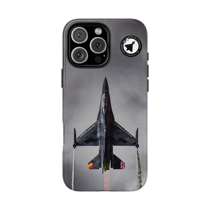 Belgian Air Force F-16 Dream Viper at RIAT aviation photo iPhone tough phone case – view 3