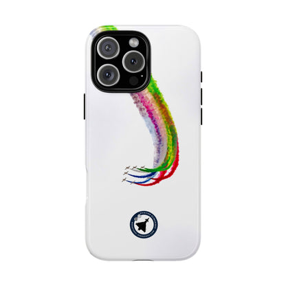 Al Fursan UAE aerobatic team formation descent aviation photo iPhone tough phone case – view 3