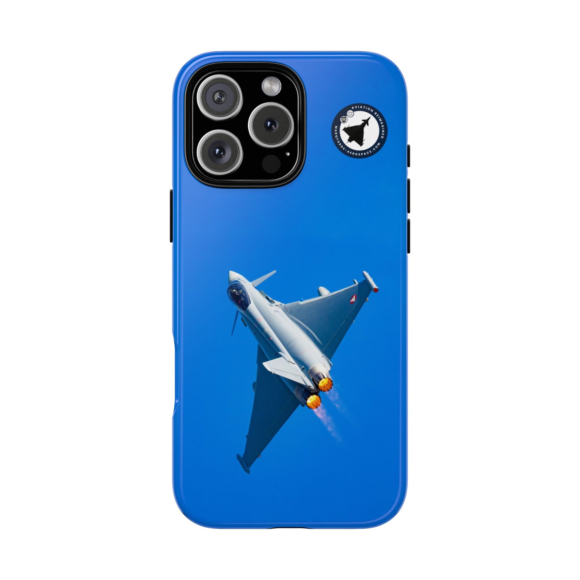 Austrian Air Force Eurofighter Typhoon QRA scramble aviation photo iPhone tough phone case – view 3