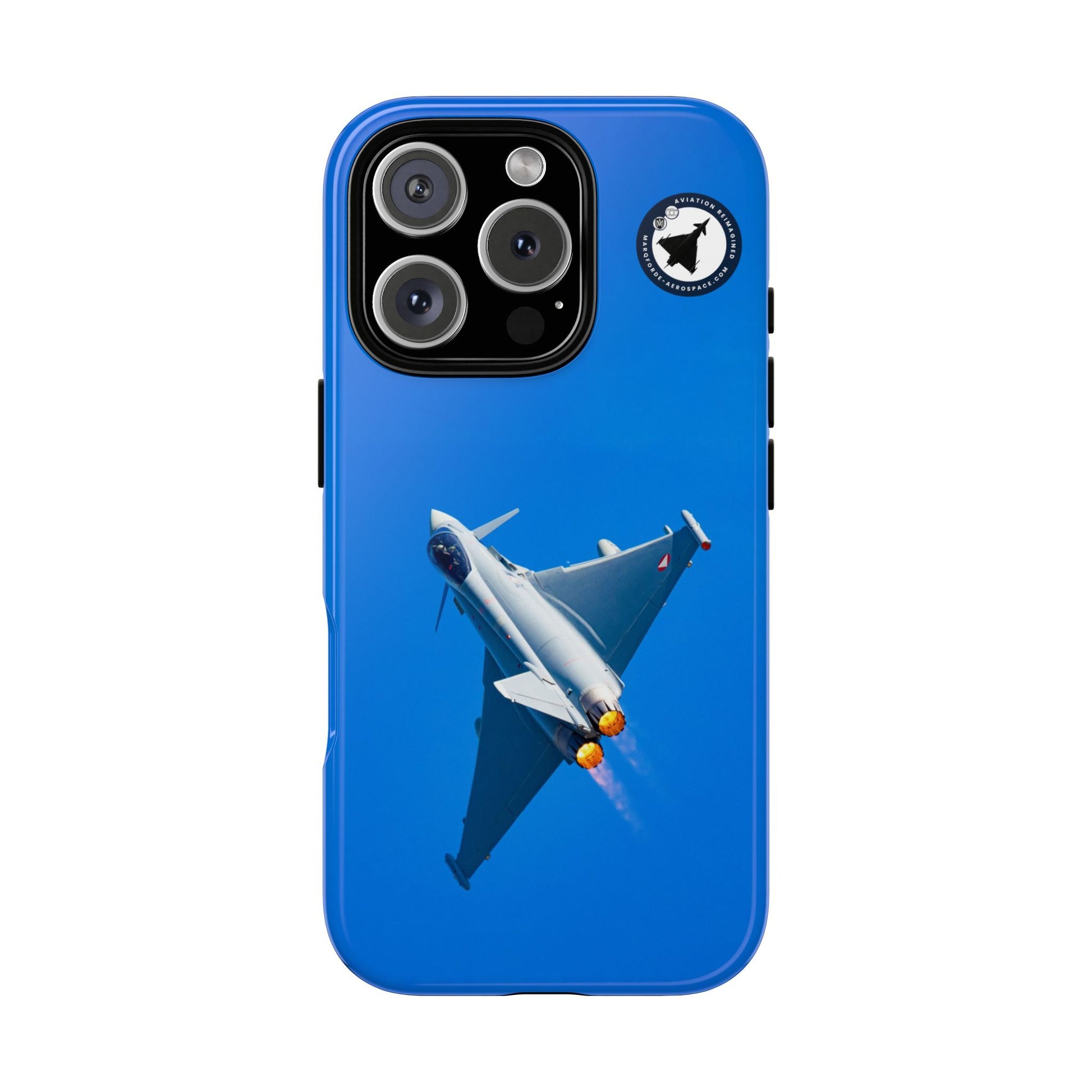 Austrian Air Force Eurofighter Typhoon QRA scramble aviation photo iPhone tough phone case – view 4