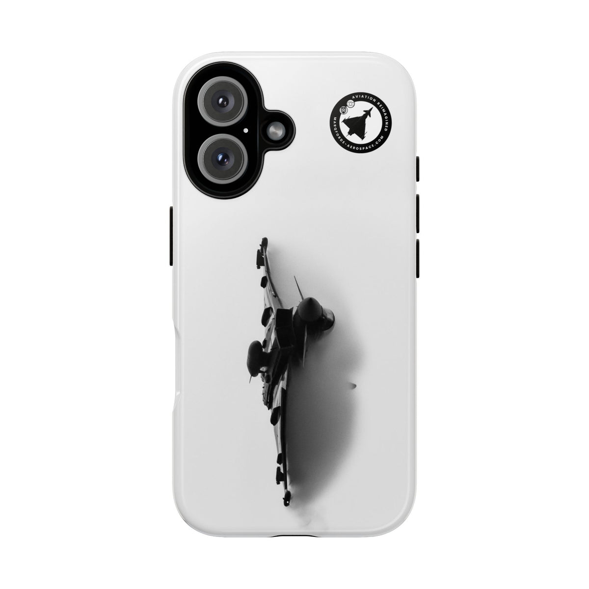 RAF Typhoon Display Team Blackjack jet at RIAT aviation photo iPhone tough phone case – view 5