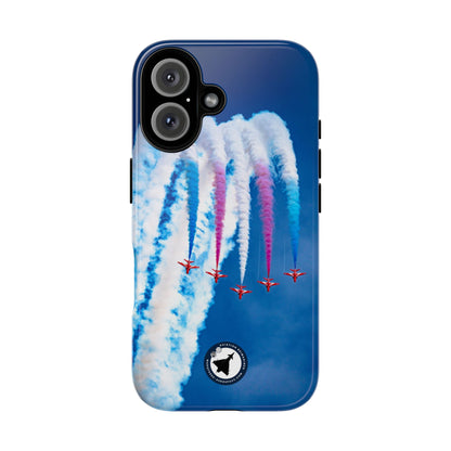Red Arrows Apollo formation loop aviation photo iPhone tough phone case – view 5