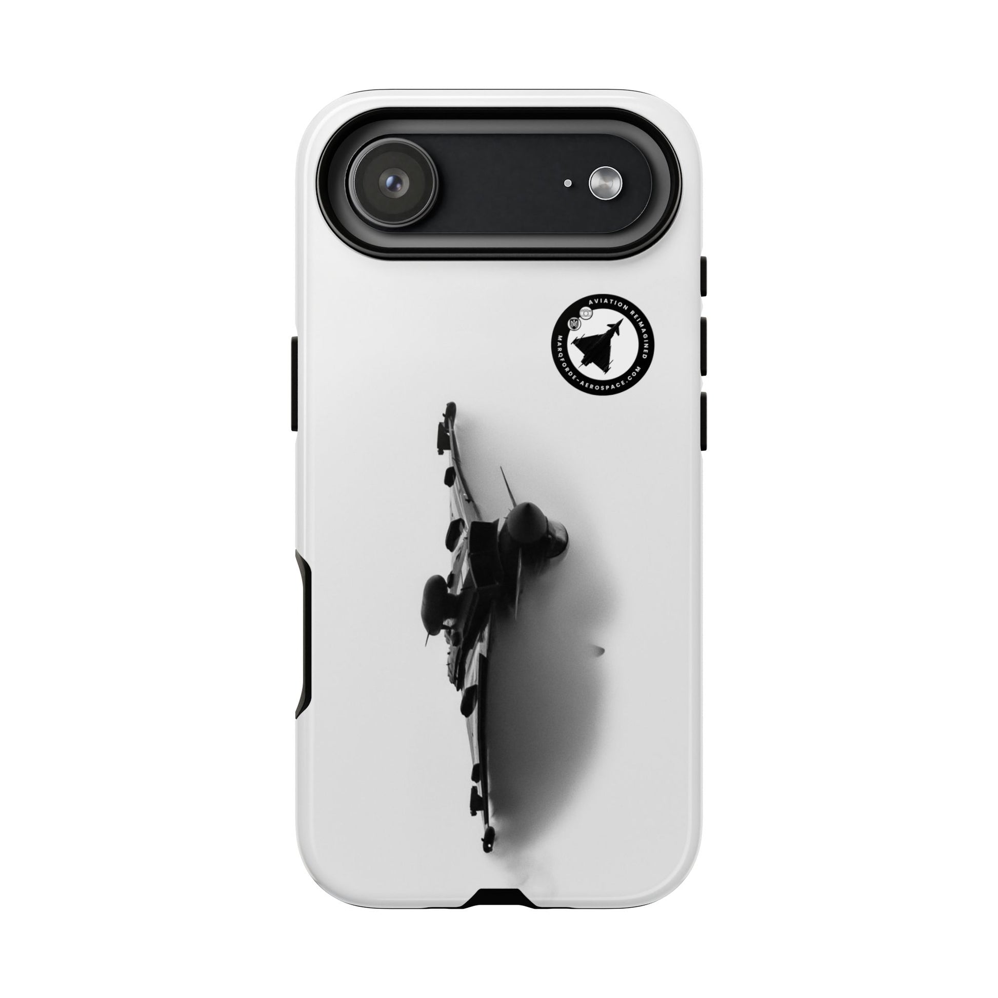 RAF Typhoon Display Team Blackjack jet at RIAT aviation photo iPhone tough phone case – view 6