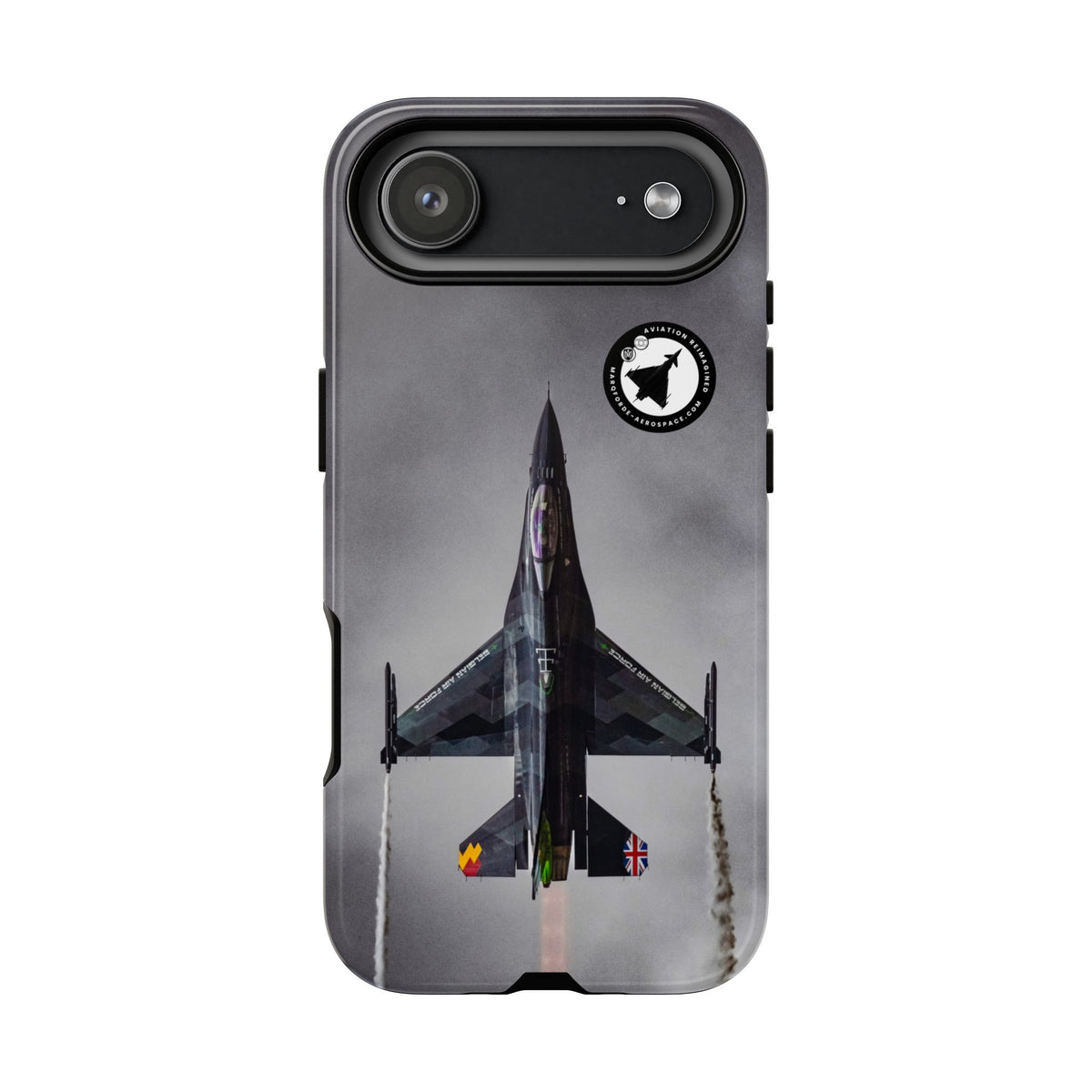 Belgian Air Force F-16 Dream Viper at RIAT aviation photo iPhone tough phone case – view 6