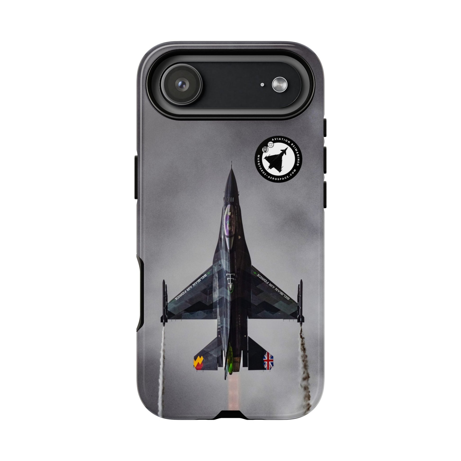 Belgian Air Force F-16 Dream Viper at RIAT aviation photo iPhone tough phone case – view 6